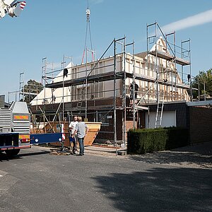 Bauzeit - Straßen Perspektive 01