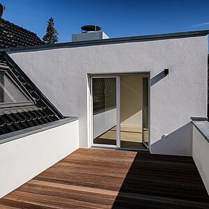 Neubau Dachterrasse