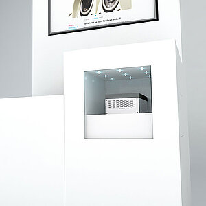 tevidi - Messedesign - Produktstand