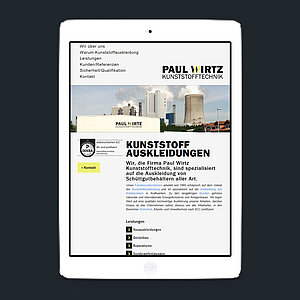 Responsive Webdesign - Tablet