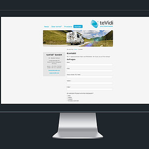 Responsive Webdesign - Desktop Darstellung