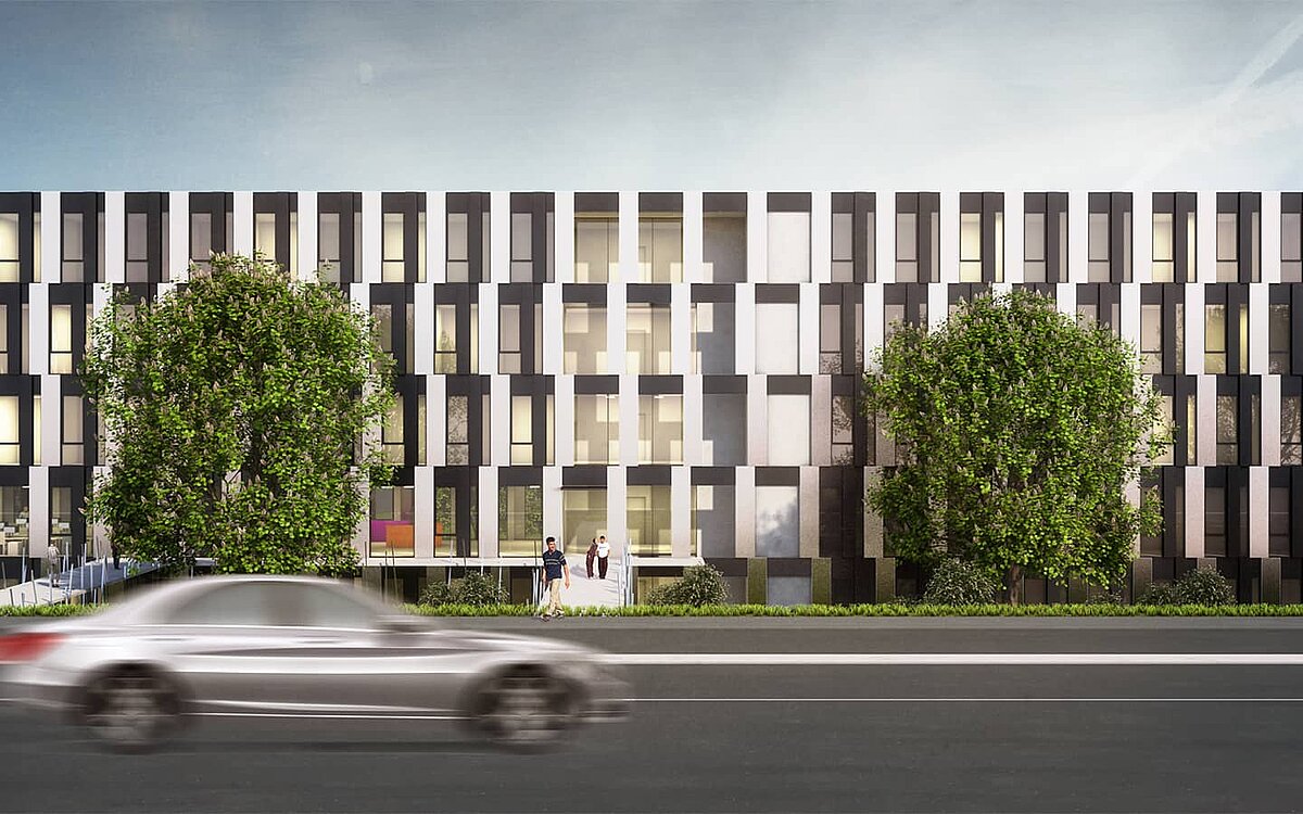 3d Visualisierung Büro - Ansicht