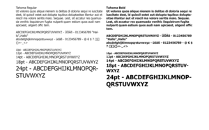 Corporate Design GOLEAN - Typografie