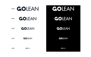 Corporate Design GOLEAN - Logo Verkleinerung
