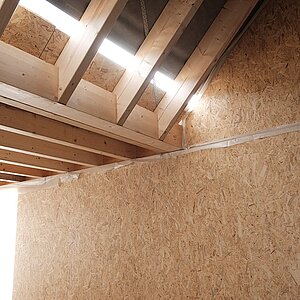 Bauzeit - Wohnen Dachgeschoss 01