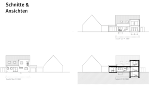 Schnitte und Ansichten