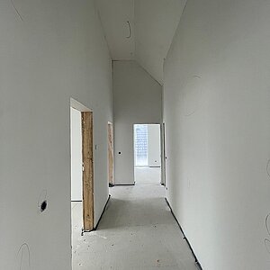Bauzeit - Flur Dachgeschoss 03