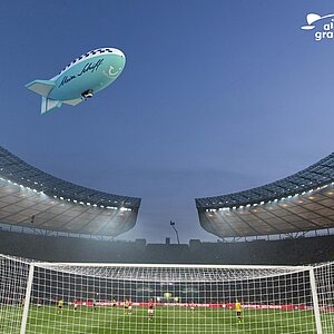 3d Visualisierung und Fotomontage Luftschiffe