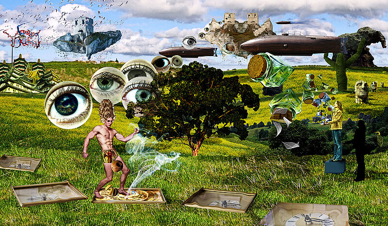 Bildmanipulation 2005 - Verträumte Realität