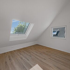 Neubau Dachgeschoss Schlafen