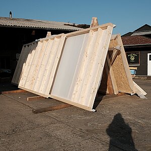 Bauzeit - Wohnen Dachgeschoss 01