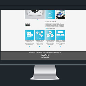 Responsive Webdesign - Desktop Darstellung