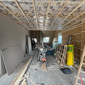 Bauzeit - Wohnen Dachgeschoss 02