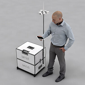 tevidi - Produktdesign - mobiler Überwachungskoffer