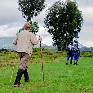 Aufbruch zu den Gorillas