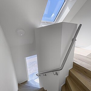 Neubau Dachgeschoss Treppe 01