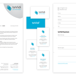 tevidi - Corporate Identity - Briefschaft