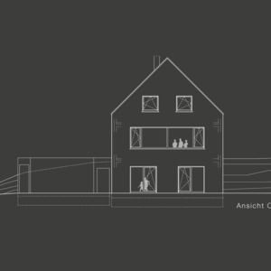 Haus L - Ansicht Ost