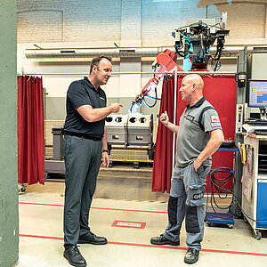 GOLEAN Fotografie - Mitarbeiter Gespräche