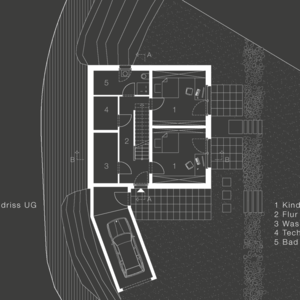 Haus L - Grundriss UG