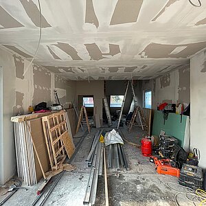 Bauzeit - Wohnen Dachgeschoss 02