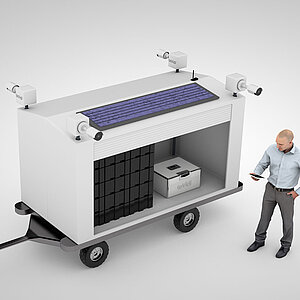 tevidi - Produktdesign - mobiler Überwachungskoffer