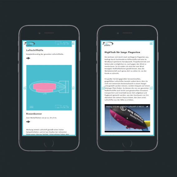 Responsive Webdesign - Smartphone