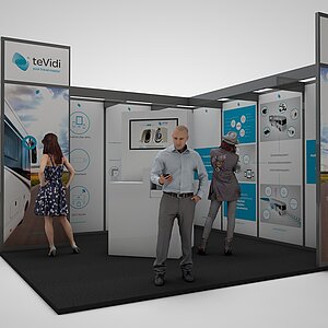 tevidi - Messedesign - Messestand CaravanSalon 2015