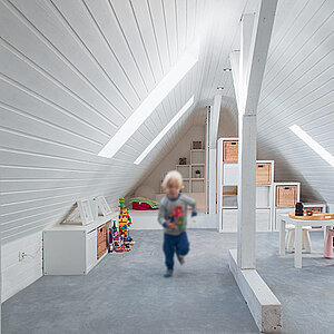 Haus L-K - Umbau und Ausbau eines Dachgeschoss Spitzbodens in Pulheim Brauweiler