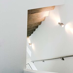 Haus L - Detail Treppe