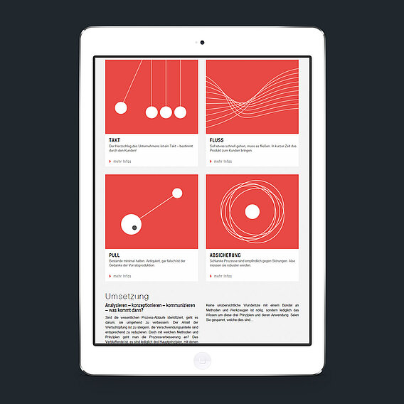 Responsive Webdesign - Tablet