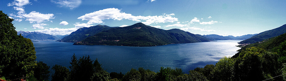 Panorama Formine (Lago Maggiore, Italien)