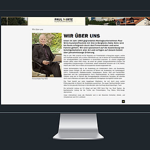Responsive Webdesign - Desktop