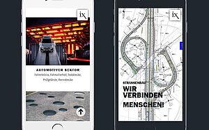 Ingenaix - Responsive Webdesign - Smartphone
