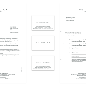 Corporate Identity - Briefschaft