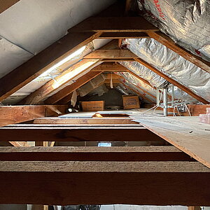 Bestand - Dachgeschoss Spitzboden