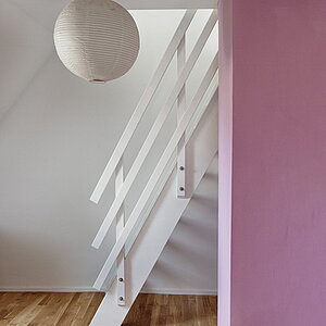 Raumspartreppe - Verbindung Kinderzimmer-Spitzboden