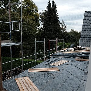 Bauzeit - Wohnen Dachgeschoss 03