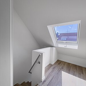 Neubau Dachgeschoss Treppe 02