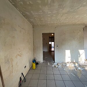 Sanierung Wohnung Brauweiler - Schlafen - Vorher