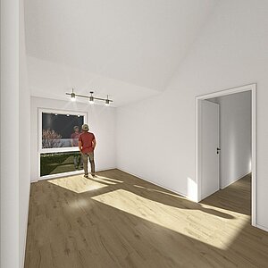 Architektur Idee - Dachgeschoss Kind 01