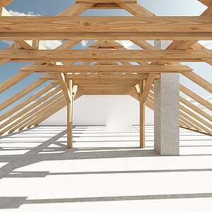 Konzept 0 - Entfernung Dachhaut 