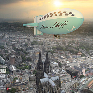 3d Visualisierung und Fotomontage Luftschiffe