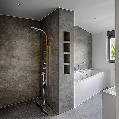 Sanierung, Modernisierung und Umbau eines Einfamilienhaus in Pulheim Brauweiler bei Köln.