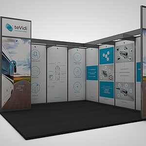 tevidi - Messedesign - Messestand CaravanSalon 2015