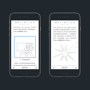 Responsive Webdesign - Smartphone Ansicht