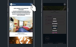 Responsive Webdesign - Smartphone Darstellung