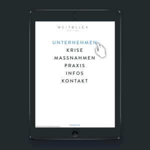 Responsive Webdesign - Tablet Ansicht