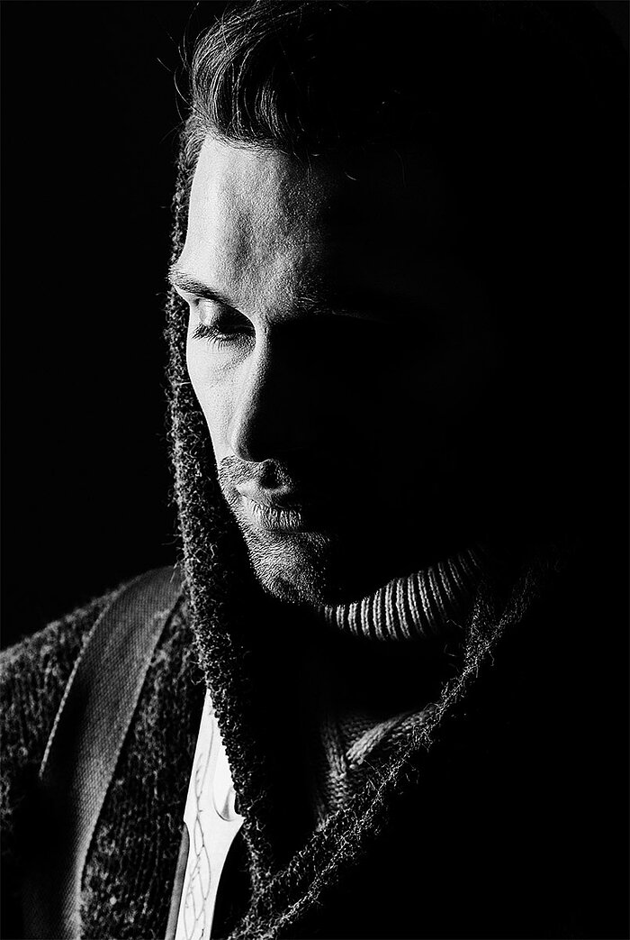 Portrait Fotografie Schwarz/Weiß