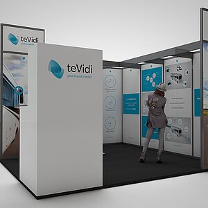 tevidi - Messedesign - Messestand CaravanSalon 2015